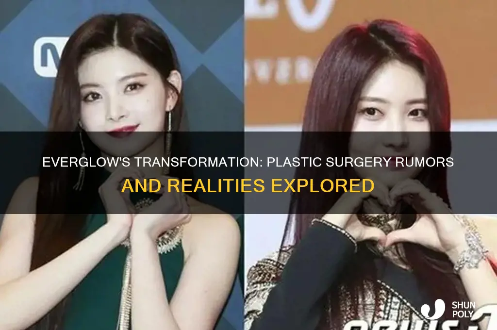 did everglow get plastic surgery
