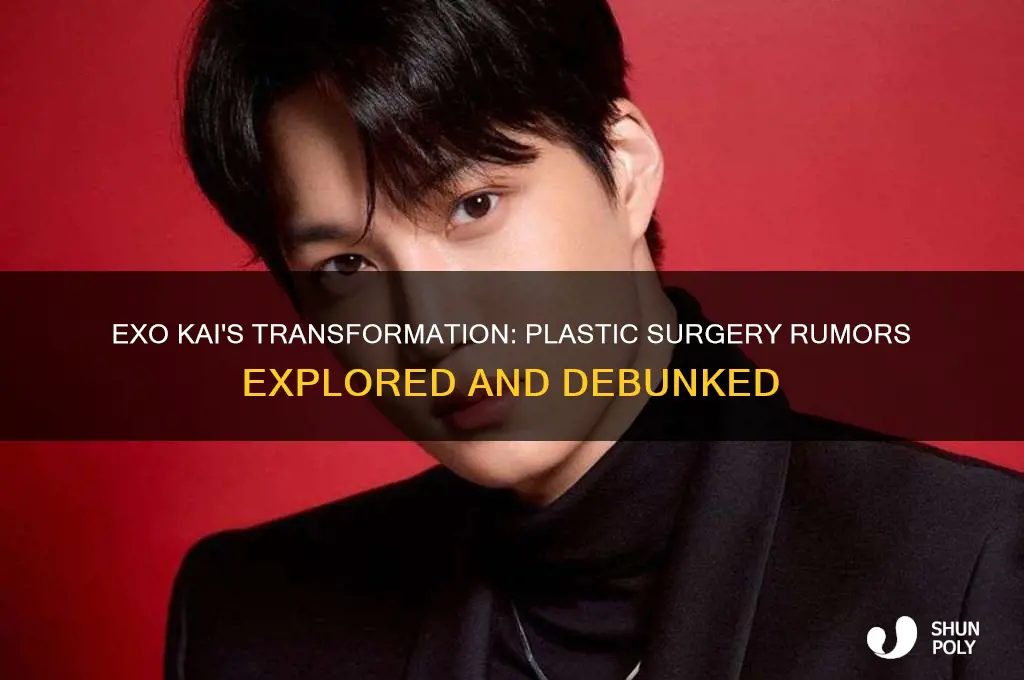 did exo kai get plastic surgery