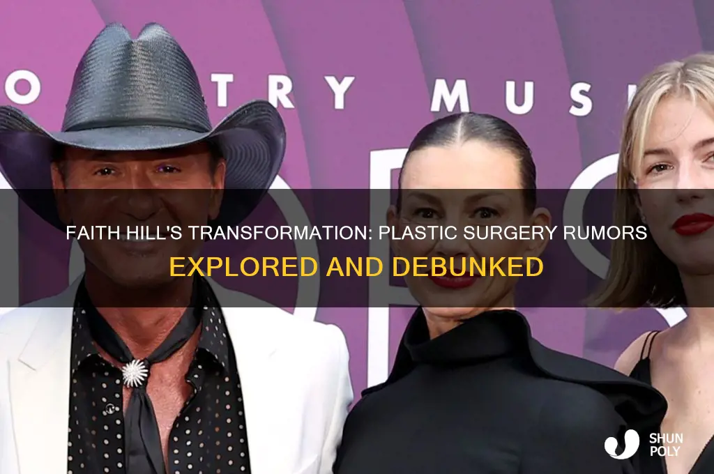 did faith hill get plastic surgery
