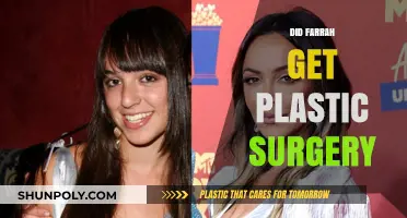 Farrah's Transformation: Unveiling the Truth About Her Plastic Surgery