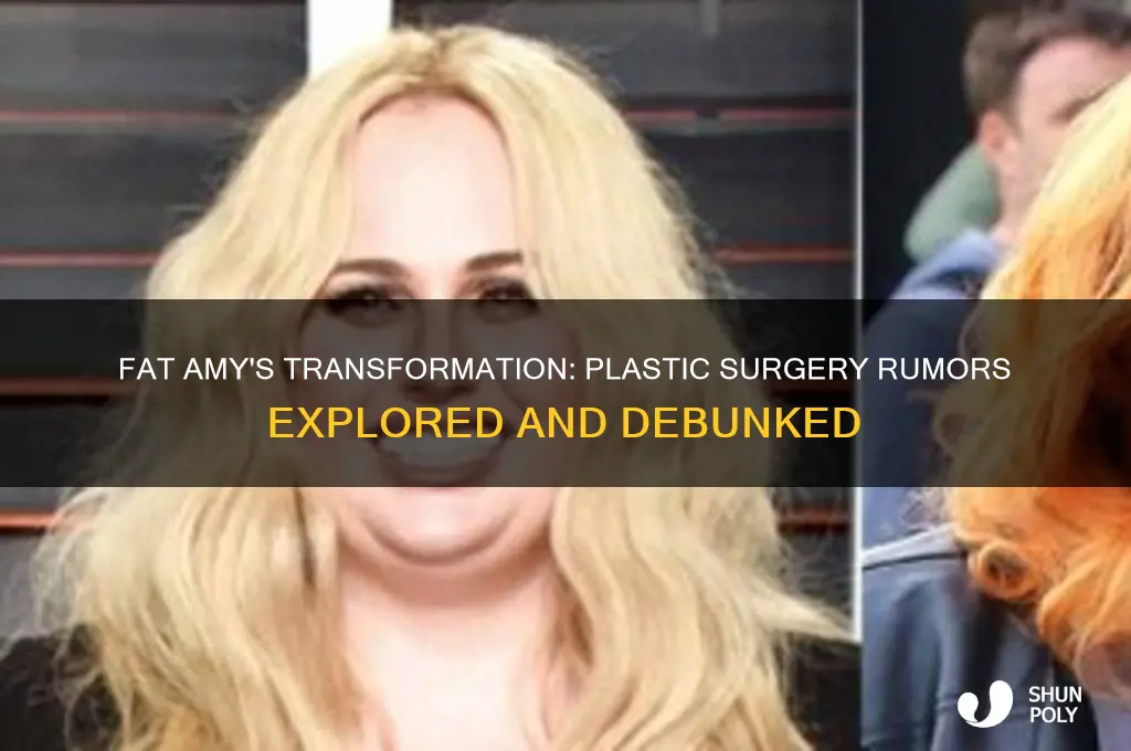 did fat amy get plastic surgery