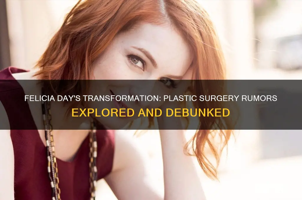 did felicia day get plastic surgery