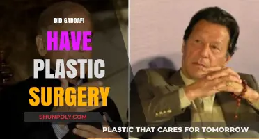 Unveiling Gaddafi's Appearance: The Plastic Surgery Speculations Explored