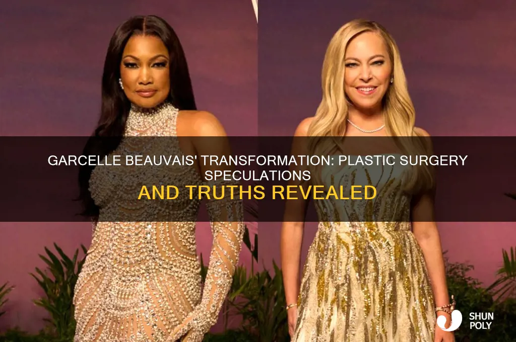 did garcelle beauvais have plastic surgery