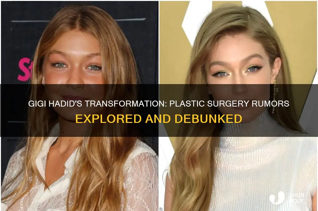 Gigi Hadid's Transformation Plastic Surgery Rumors Explored And