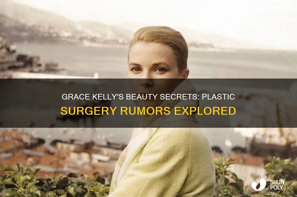 did grace kelly have plastic surgery