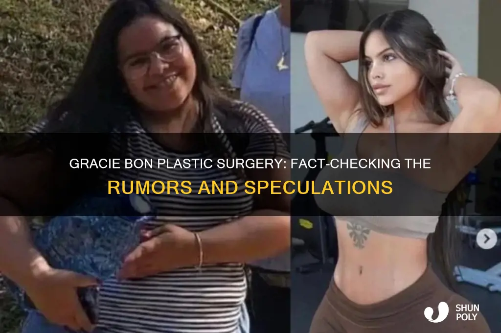 did gracie bon have plastic surgery