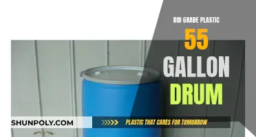 How to Identify Grade 55-Gallon Plastic Drums