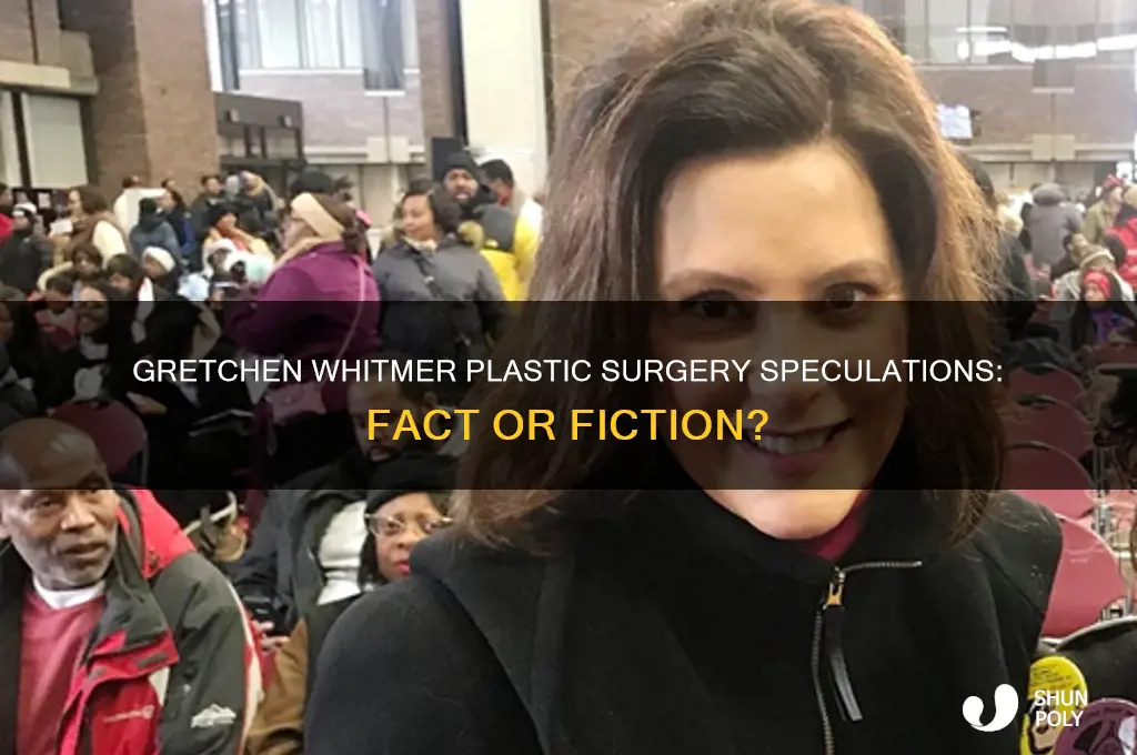 did gretchen whitmer have plastic surgery