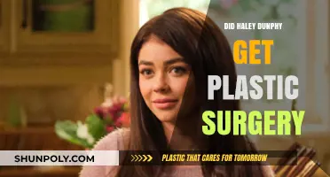 Haley Dunphy's Transformation: Plastic Surgery Rumors Explored