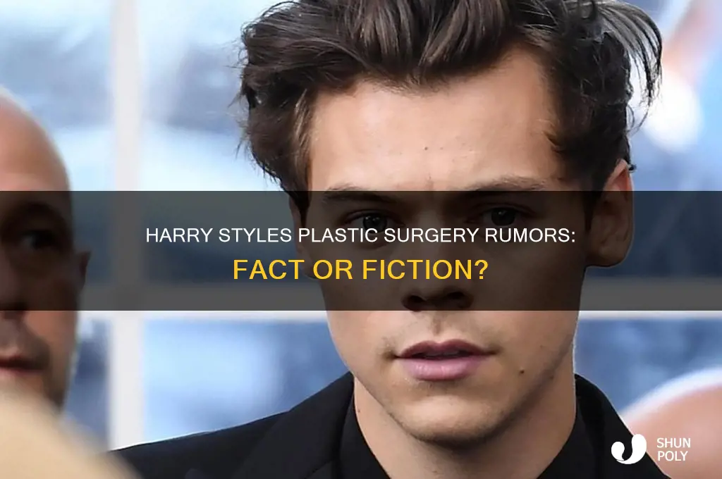 did harry styles get plastic surgery