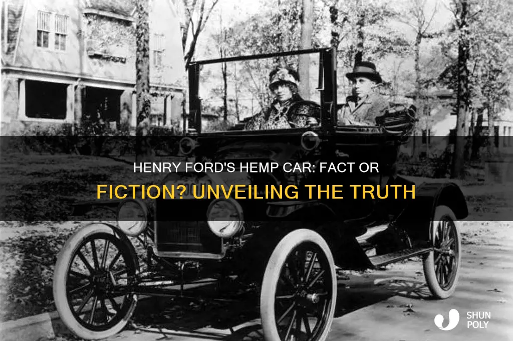did henry ford make car of hemp plastic