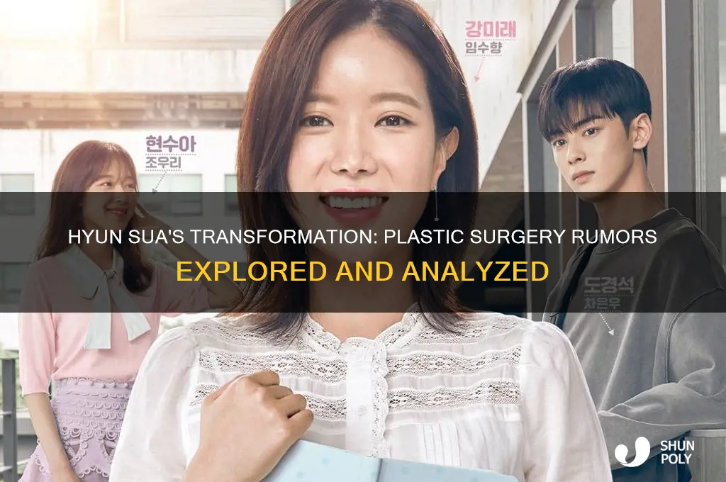 did hyun sua get plastic surgery