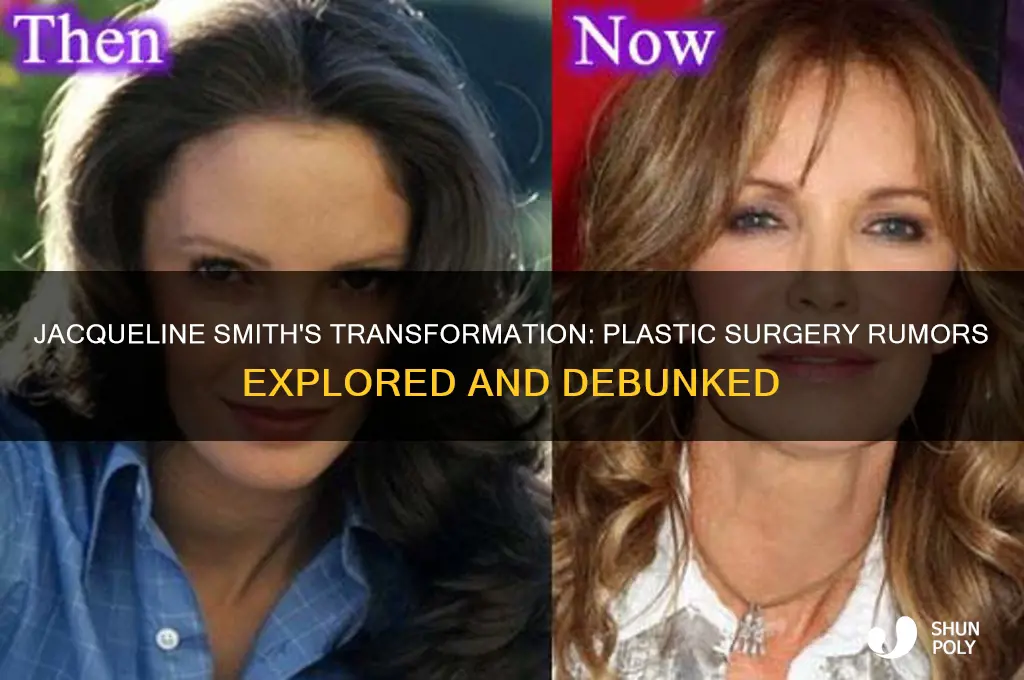 did jacqueline smith have plastic surgery