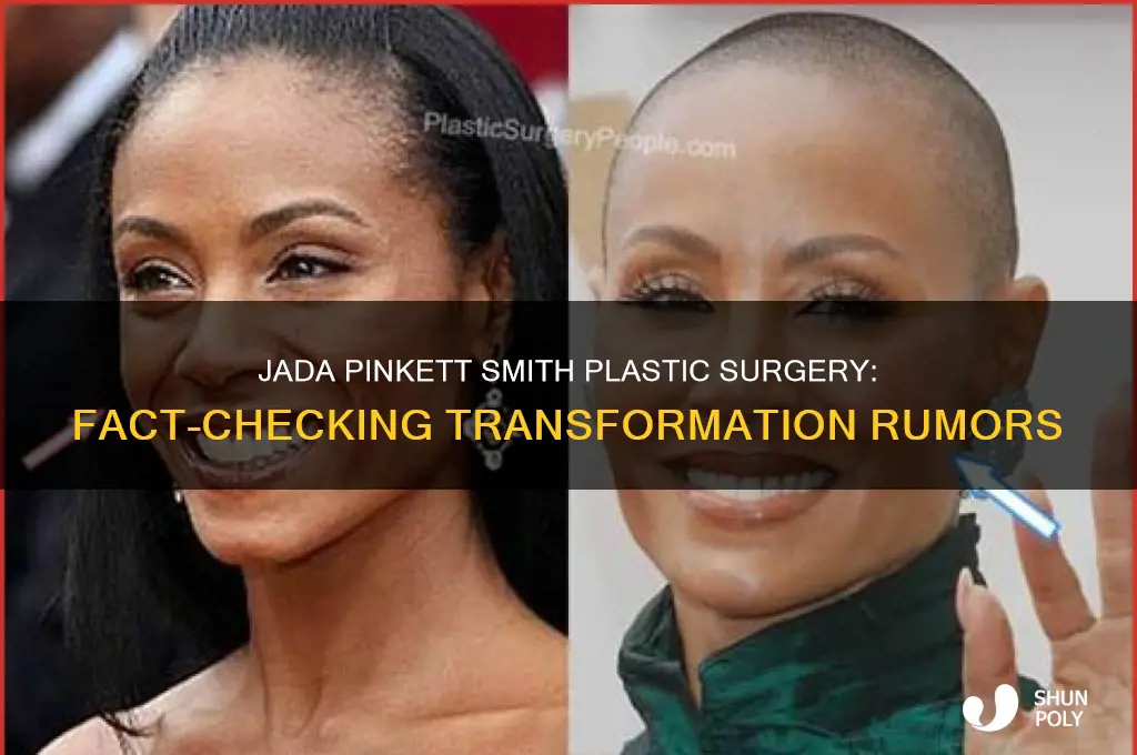 did jada pinkett get plastic surgery