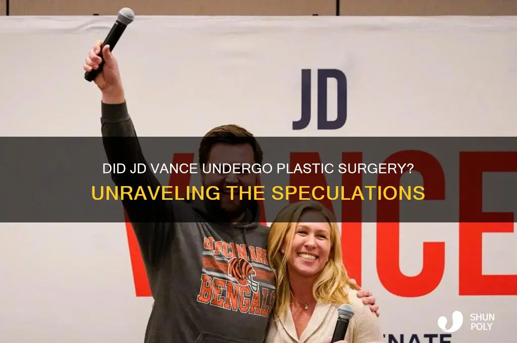 did jd vance have plastic surgery