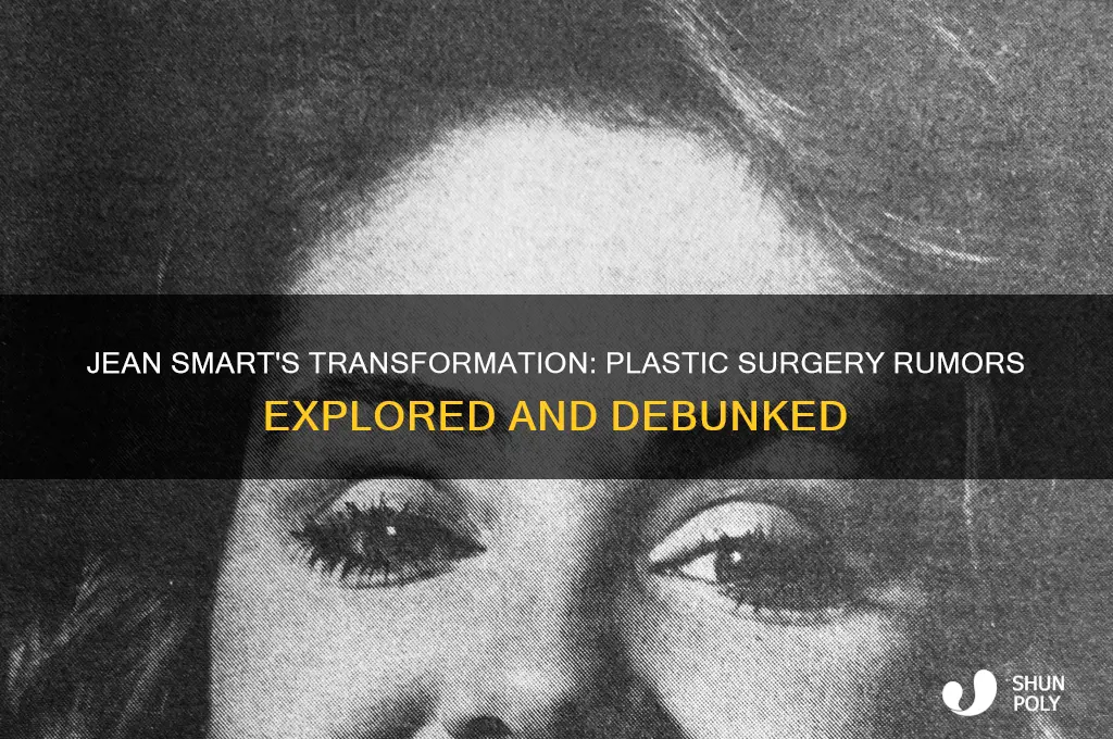 did jean smart have plastic surgery