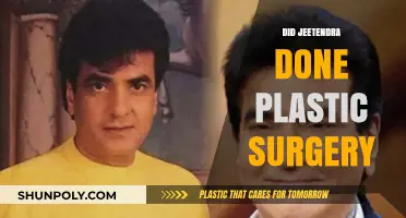 Jeetendra's Transformation: Unveiling the Truth About Plastic Surgery Rumors
