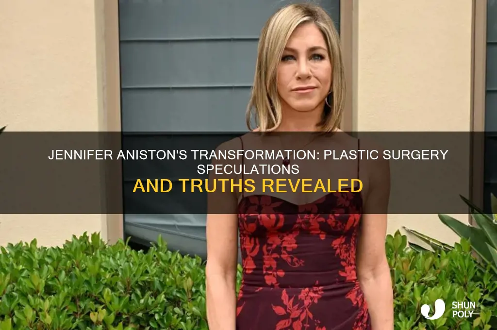 did jen aniston have plastic surgery