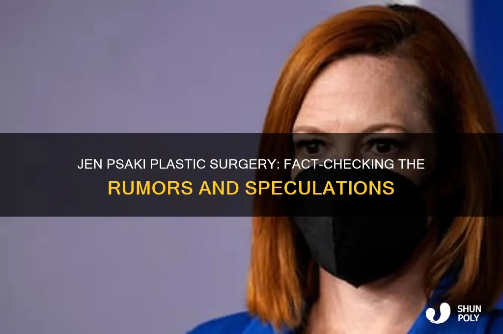 Jen Psaki Plastic Surgery 1