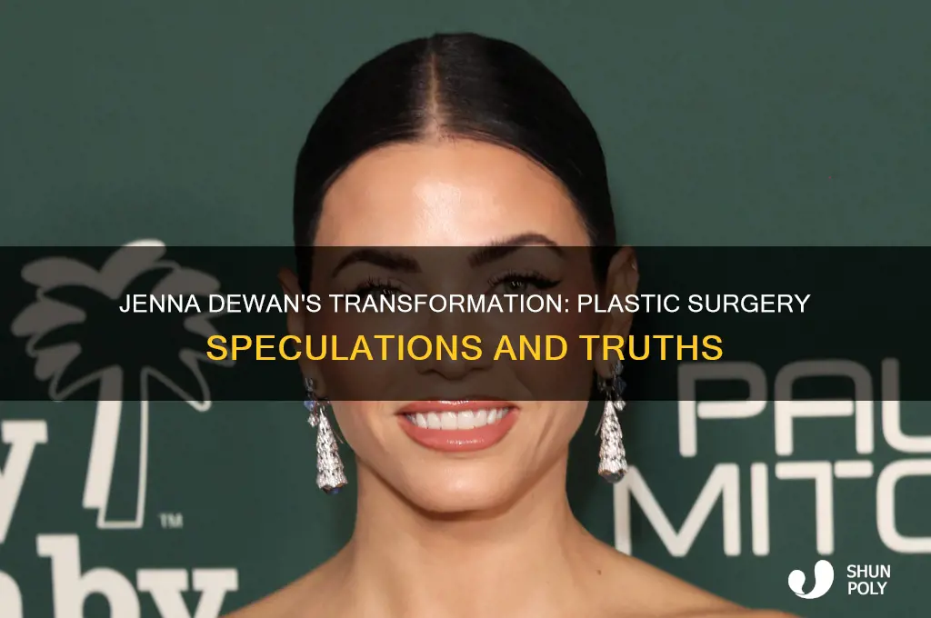 did jenna dewan get plastic sutgery