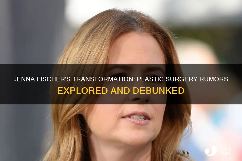 did jenna fischer get plastic surgery