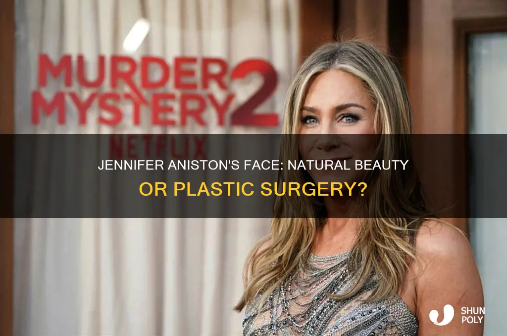 did jennifer aniston have plastic surgery on her face
