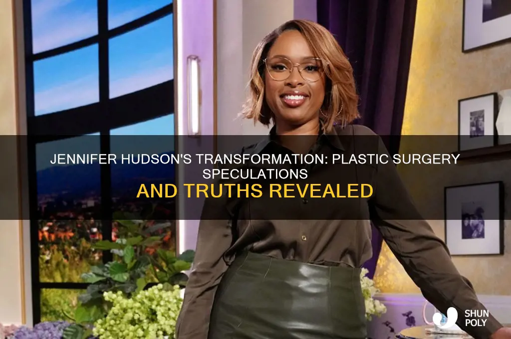 did jennifer hudson have plastic surgery