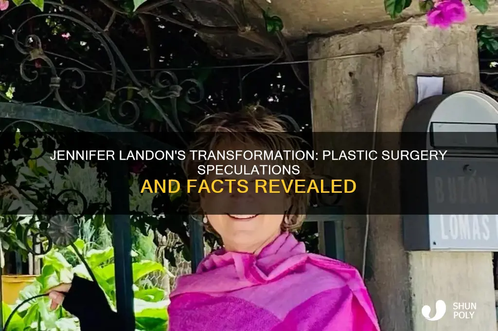 did jennifer landon have plastic surgery