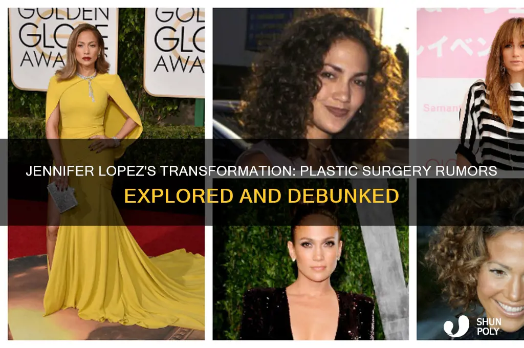 did jennifer lopeze get plastic suurgery