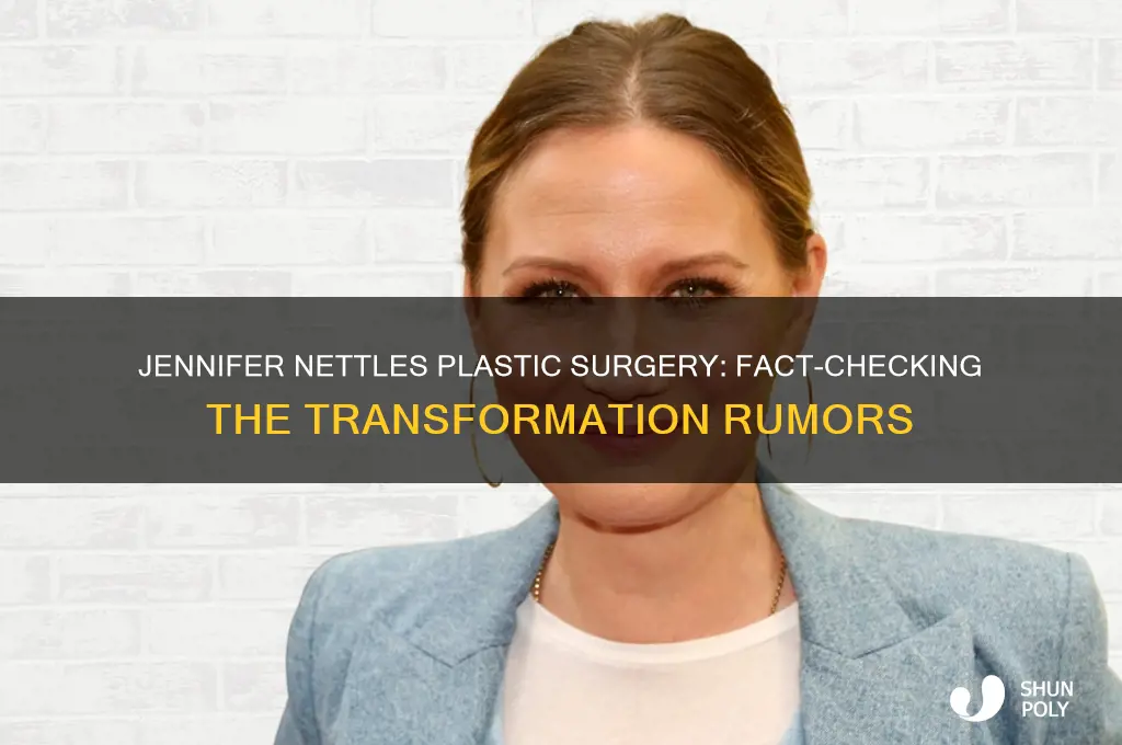 did jennifer nettles have plastic surgery