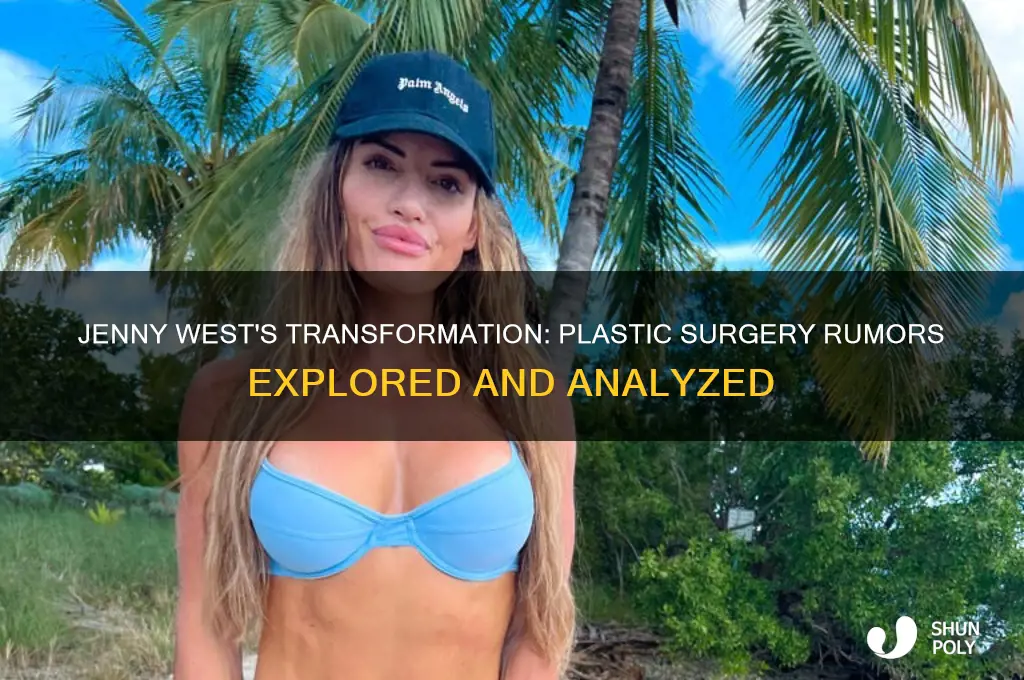 did jenny west have plastic surgery