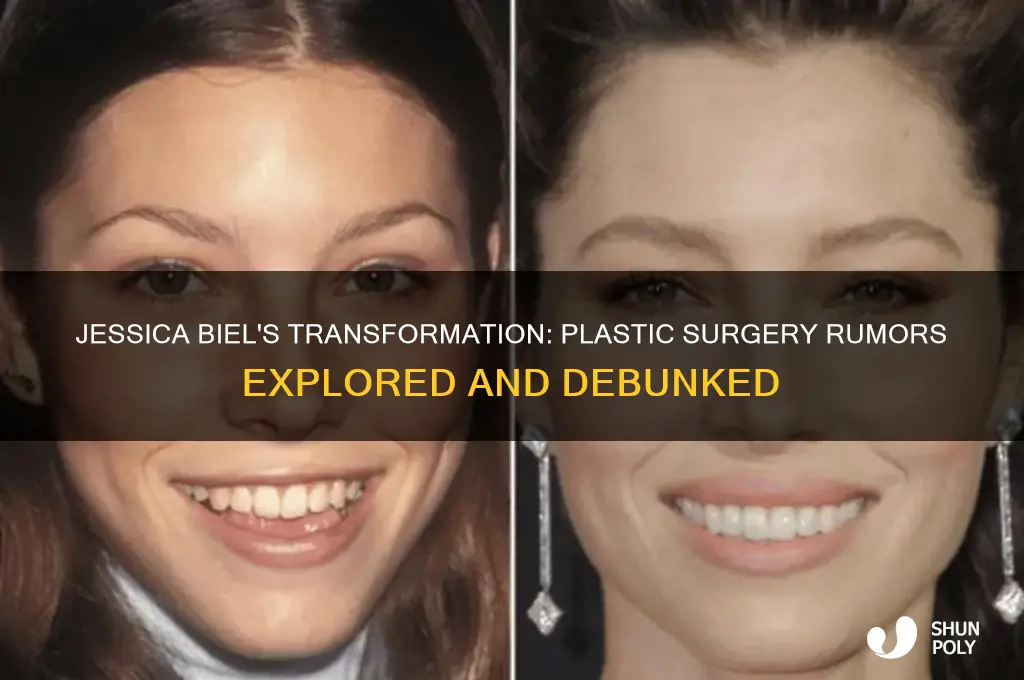 did jessica biel have plastic surgery