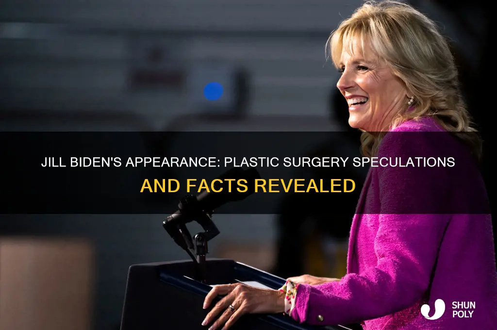did jill biden have plastic surgery
