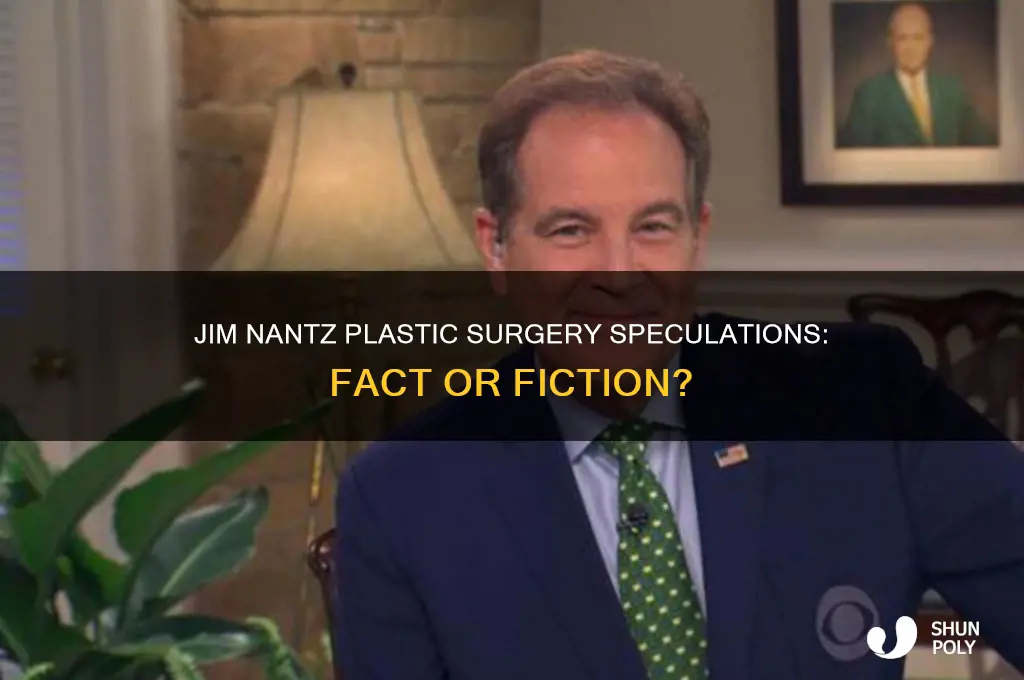 did jim nantz have plastic surgery