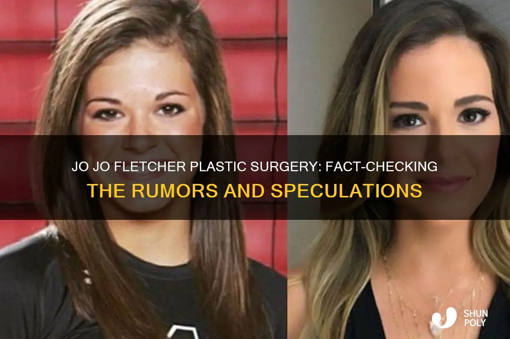 did jo jo fletcher get plastic surgery