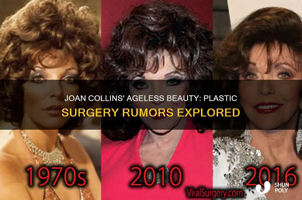 did joan collins have plastic surgery