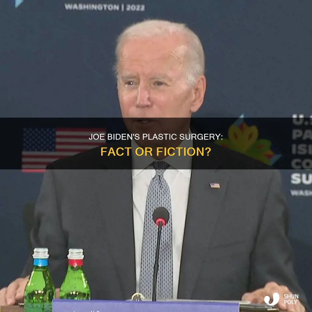 did joe biden have plastic surgury