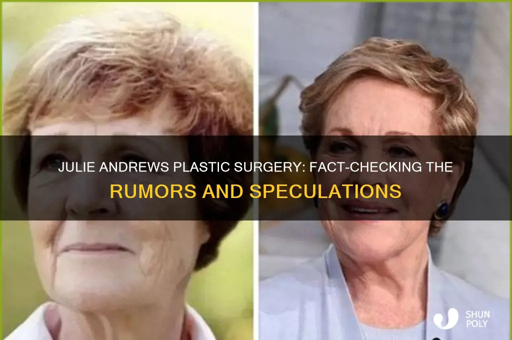 did julie andrews have plastic surgery