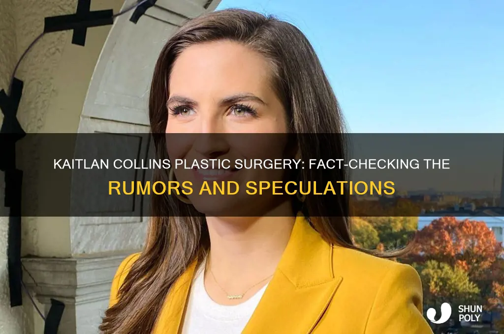 did kaitlan collins have plastic surgery