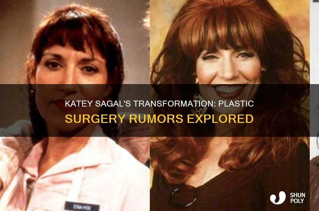 did katey sagal have plastic surgery
