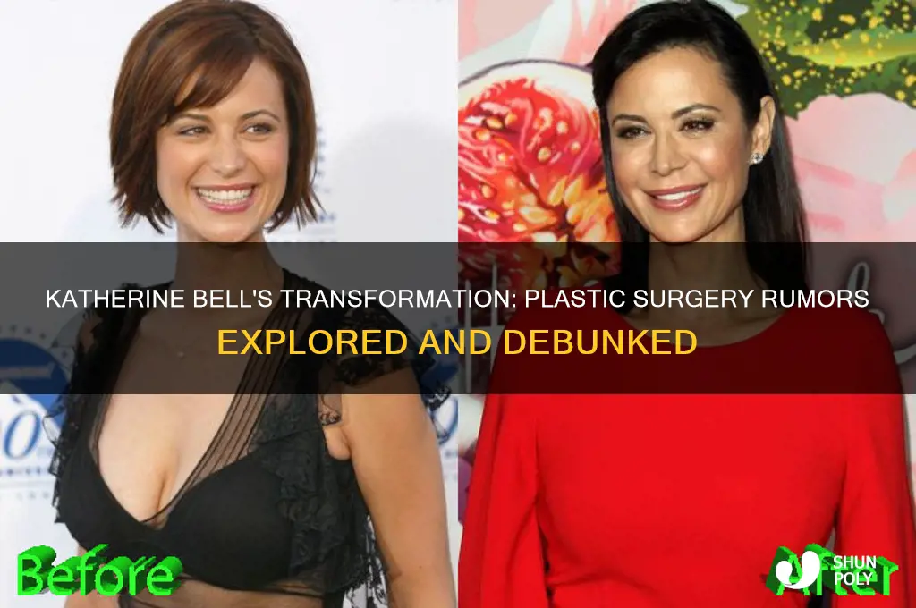 did katherine bell have plastic surgery