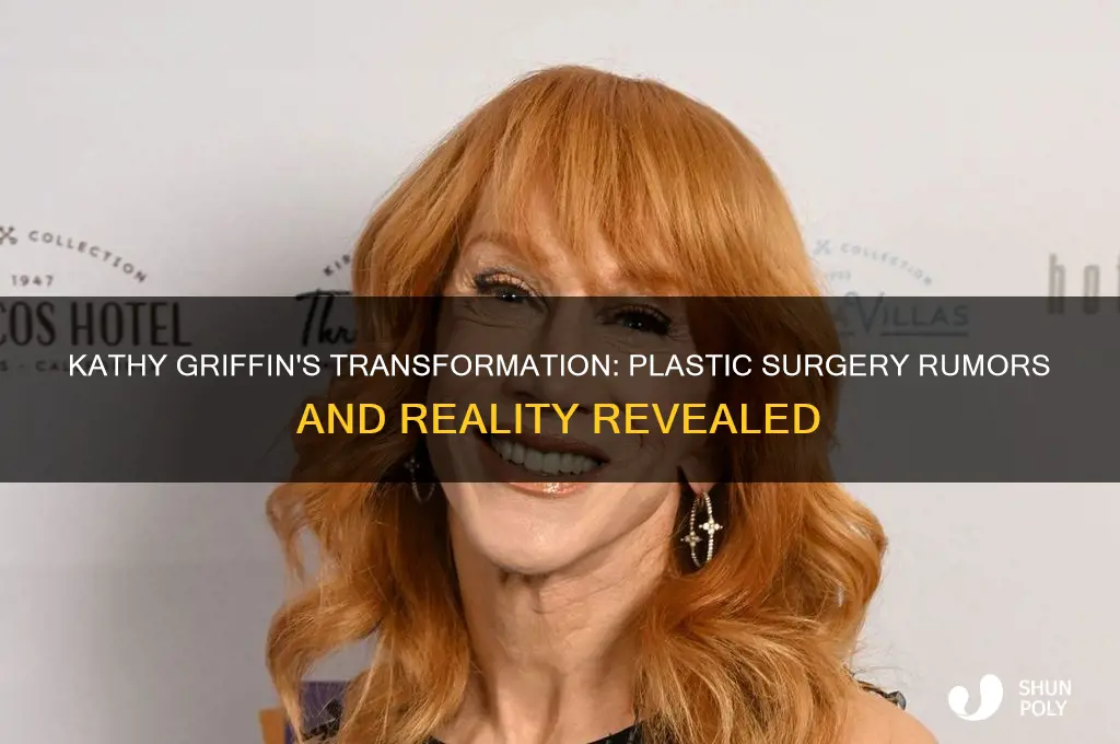did kathy griffin have plastic surgery