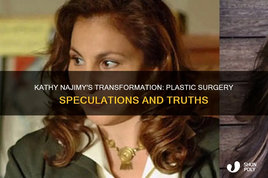 did kathy najimy have plastic surgery
