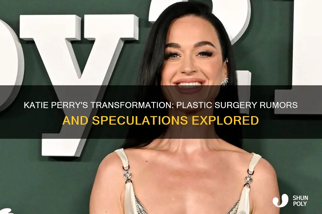 did katie perry have plastic surgery