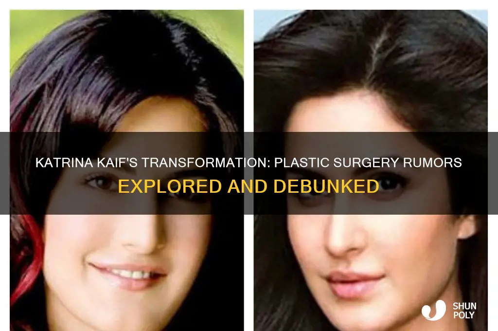 did katrina do plastic surgery