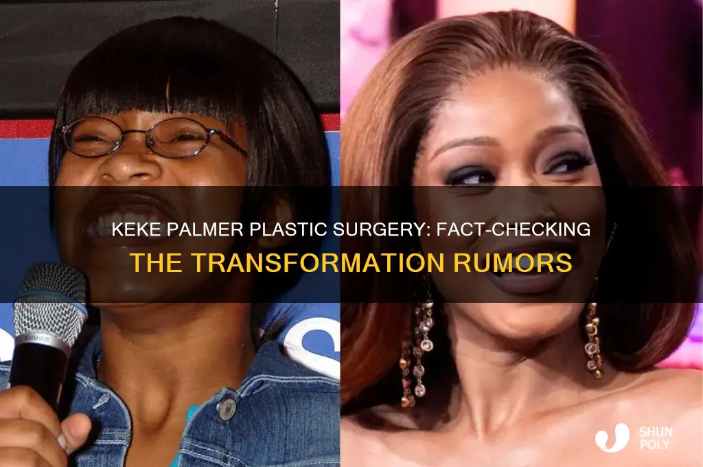 did keke palmer get plastic surgery