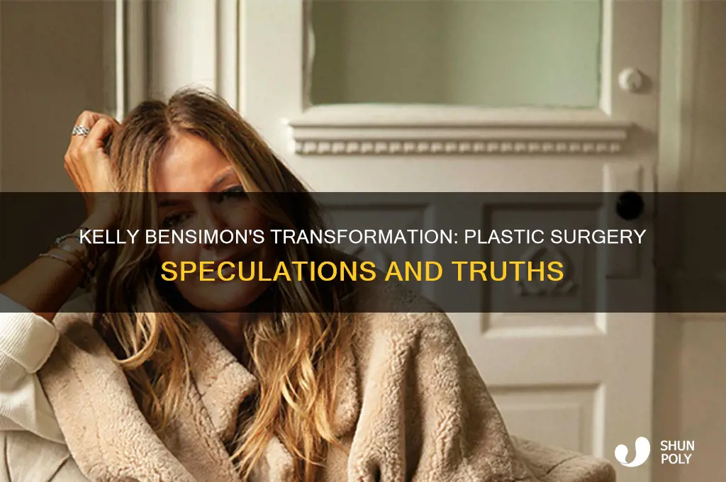 did kelly bensimon have plastic surgery