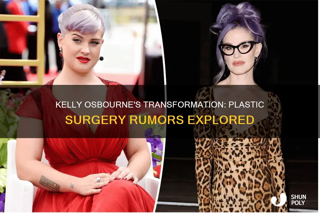 did kelly osborne have plastic surgery