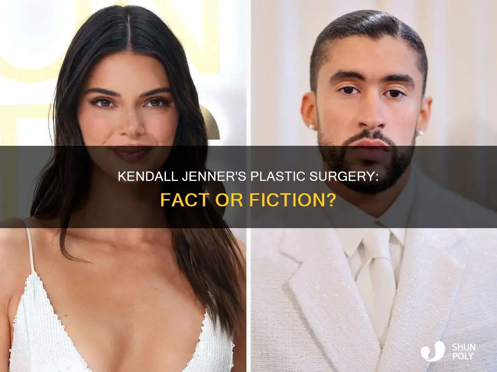 did kendall jenner have plastice surgary